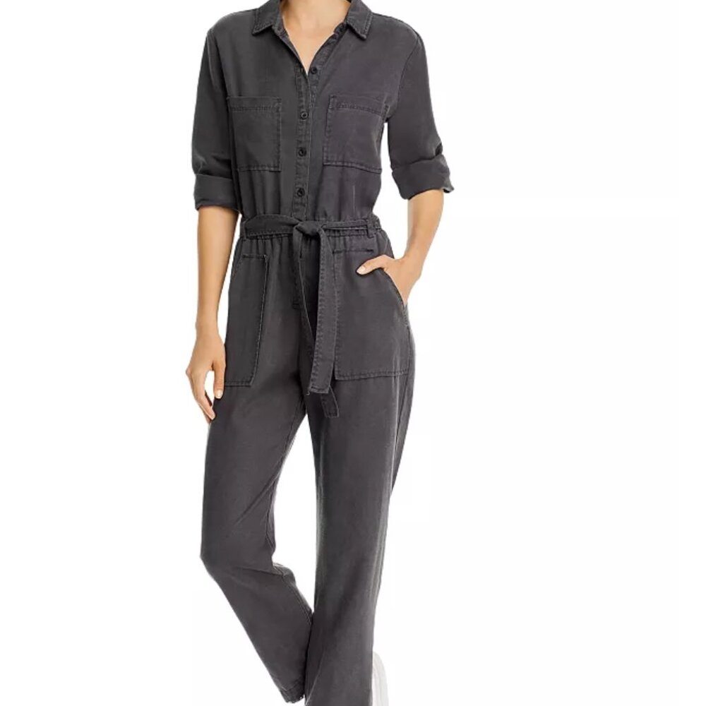 Belted Utility Jumpsuit Size Small Bella Dahl